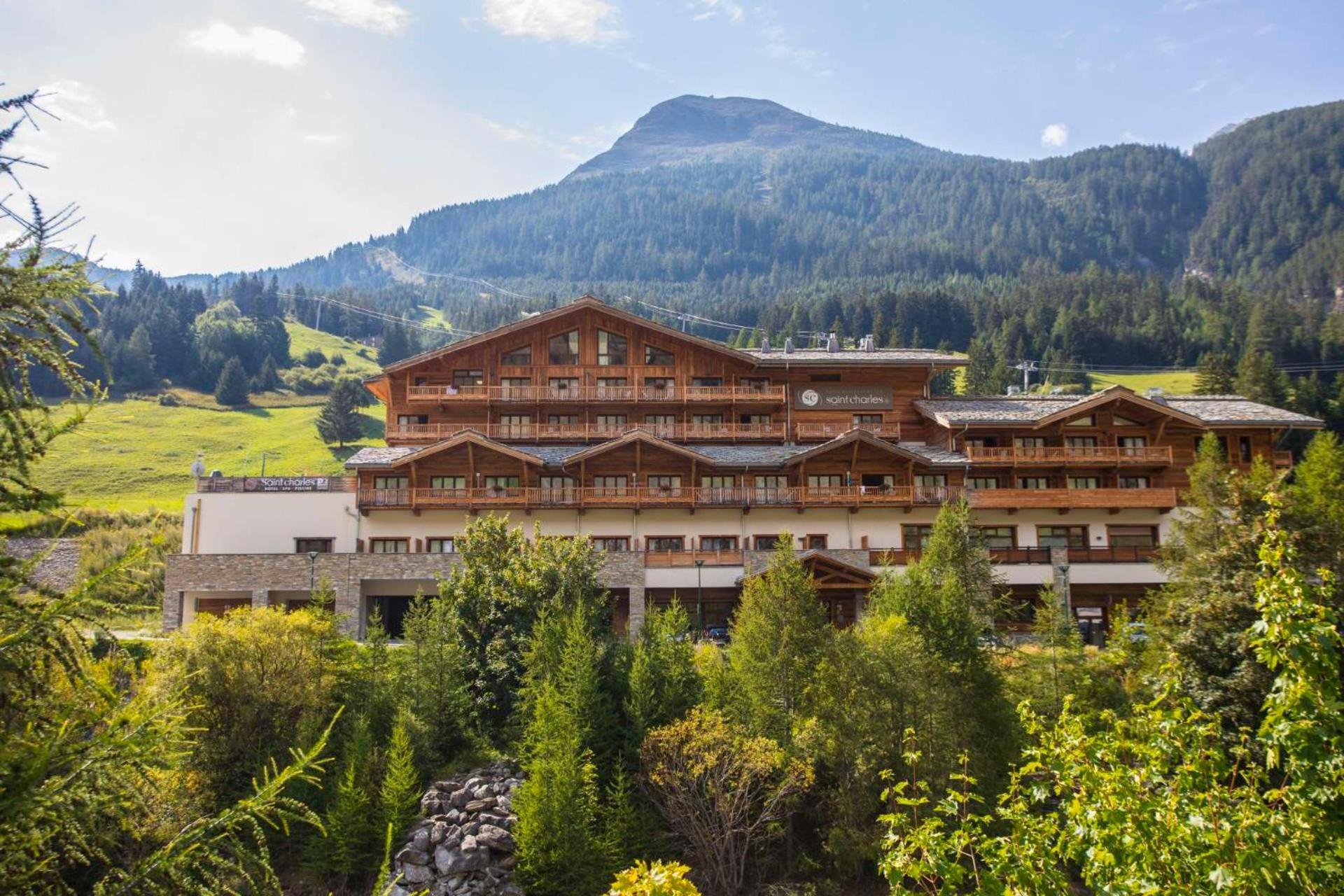 Hotel Saint Charles Val Cenis Lanslebourg-Mont-Cenis Exterior foto